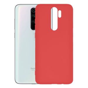 Чехол-накладка силиконовый для Xiaomi Redmi Note 8 Pro (красный) MatteCover