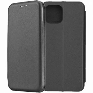 Чехол-книжка для Xiaomi 11 Lite 5G NE (черный) Fashion Case