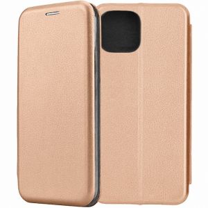 Чехол-книжка для Xiaomi 11 Lite 5G NE (розовый) Fashion Case