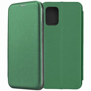 Чехол-книжка для Xiaomi Mi 10 Lite (зеленый) Fashion Case