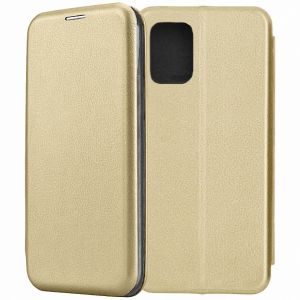 Чехол-книжка для Xiaomi Mi 10 Lite (золотистый) Fashion Case