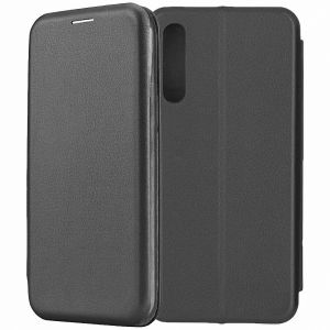 Чехол-книжка для Xiaomi Mi 9 (черный) Fashion Case