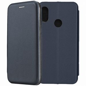 Чехол-книжка для Xiaomi Mi A2 Lite (темно-синий) Fashion Case