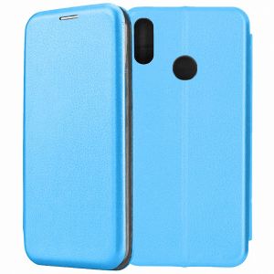 Чехол-книжка для Xiaomi Mi Max 3 (голубой) Fashion Case