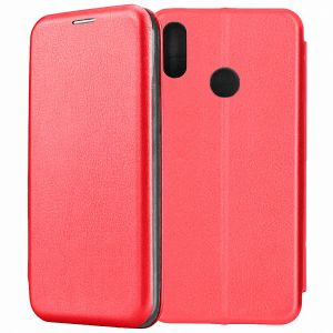 Чехол-книжка для Xiaomi Mi Max 3 (красный) Fashion Case