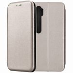 Чехол-книжка для Xiaomi Mi Note 10 / 10 Pro (серый) Fashion Case
