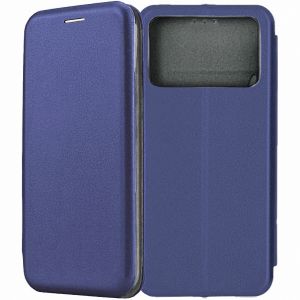 Чехол-книжка для Xiaomi POCO C40 (синий) Fashion Case