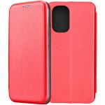 Чехол-книжка для Xiaomi POCO F3 (красный) Fashion Case