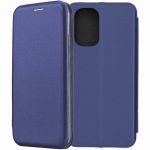 Чехол-книжка для Xiaomi POCO F3 (синий) Fashion Case