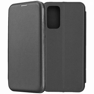 Чехол-книжка для Xiaomi POCO M3 (черный) Fashion Case