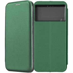 Чехол-книжка для Xiaomi POCO M5 (зеленый) Fashion Case