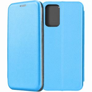 Чехол-книжка для Xiaomi Redmi Note 10 / Note 10S (голубой) Fashion Case
