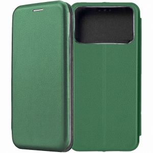 Чехол-книжка для Xiaomi POCO X4 Pro 5G (зеленый) Fashion Case