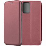 Чехол-книжка для Xiaomi Redmi 10 (темно-красный) Fashion Case