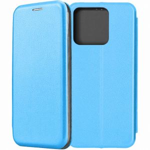 Чехол-книжка для Xiaomi Redmi 10A (голубой) Fashion Case