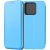 Чехол-книжка для Xiaomi Redmi 10A (голубой) Fashion Case