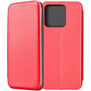 Чехол-книжка для Xiaomi Redmi 10A (красный) Fashion Case