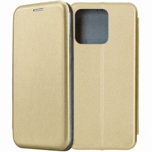 Чехол-книжка для Xiaomi Redmi 10C (золотистый) Fashion Case