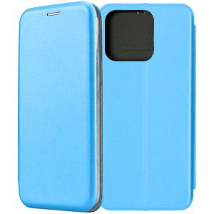 Чехол-книжка для Xiaomi Redmi 12C (голубой) Fashion Case