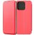 Чехол-книжка для Xiaomi Redmi 12C (красный) Fashion Case