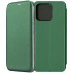 Чехол-книжка для Xiaomi Redmi 12C (зеленый) Fashion Case