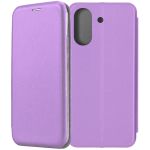 Чехол-книжка для Xiaomi Redmi 13C (фиолетовый) Fashion Case