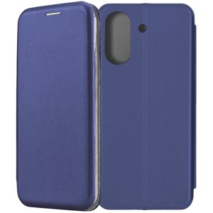 Чехол-книжка для Xiaomi Redmi 13C (синий) Fashion Case