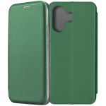 Чехол-книжка для Xiaomi Redmi 13C (зеленый) Fashion Case