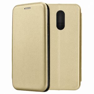 Чехол-книжка для Xiaomi Redmi 5 (золотистый) Fashion Case