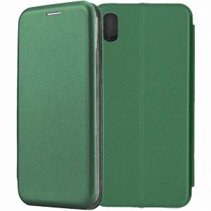 Чехол-книжка для Xiaomi Redmi 7A (зеленый) Fashion Case