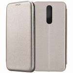 Чехол-книжка для Xiaomi Redmi 8 (серый) Fashion Case