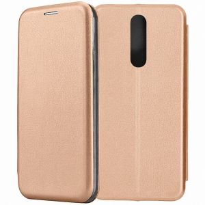 Чехол-книжка для Xiaomi Redmi 8 (розовый) Fashion Case