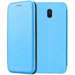 Чехол-книжка для Xiaomi Redmi 8A (голубой) Fashion Case
