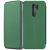 Чехол-книжка для Xiaomi Redmi 9 (зеленый) Fashion Case