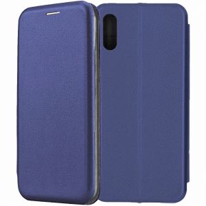 Чехол-книжка для Xiaomi Redmi 9A (синий) Fashion Case