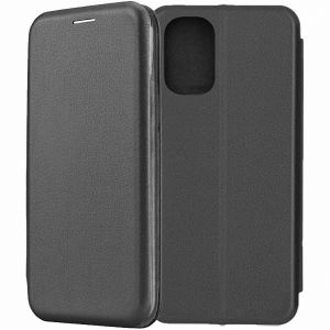 Чехол-книжка для Xiaomi Redmi Note 10 / Note 10S (черный) Fashion Case