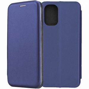 Чехол-книжка для Xiaomi Redmi Note 10 / Note 10S (синий) Fashion Case