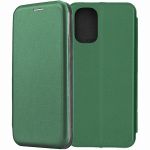 Чехол-книжка для Xiaomi Redmi Note 10 / Note 10S (зеленый) Fashion Case