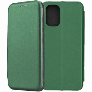 Чехол-книжка для Xiaomi Redmi Note 10 / Note 10S (зеленый) Fashion Case