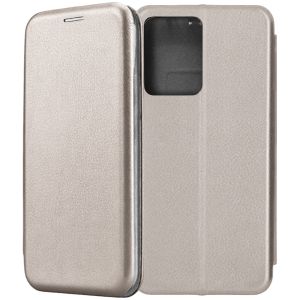 Чехол-книжка для Xiaomi Redmi Note 12 Pro 5G (серый) Fashion Case