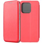 Чехол-книжка для Xiaomi Redmi Note 13 4G (красный) Fashion Case