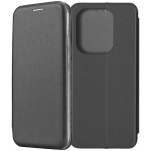 Чехол-книжка для Xiaomi POCO M6 Pro (черный) Fashion Case