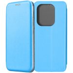 Чехол-книжка для Xiaomi Redmi Note 13 Pro 4G (голубой) Fashion Case