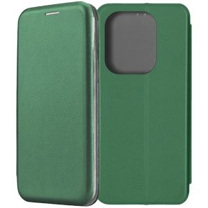 Чехол-книжка для Xiaomi POCO M6 Pro (зеленый) Fashion Case