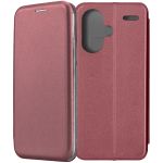 Чехол-книжка для Xiaomi Redmi Note 13 Pro+ 5G (темно-красный) Fashion Case