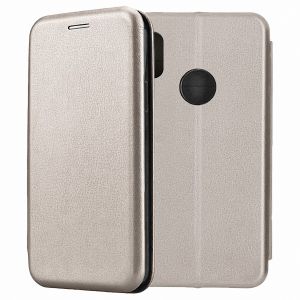 Чехол-книжка для Xiaomi Redmi Note 5 / Pro (серый) Fashion Case