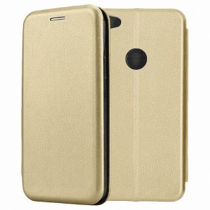Чехол-книжка для Xiaomi Redmi Note 5A Prime (золотистый) Fashion Case