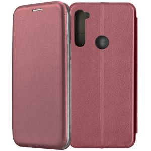 Чехол-книжка для Xiaomi Redmi Note 8 (темно-красный) Fashion Case