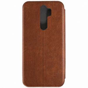 Чехол-книжка для Xiaomi Redmi Note 8 Pro (коричневый) Retro Case