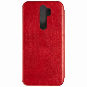 Чехол-книжка для Xiaomi Redmi Note 8 Pro (красный) Retro Case